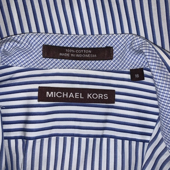 Michael Kors Boys Dress Shirt - Picture 6 of 8